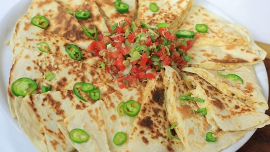 طريقة عمل  كساديا الدجاج