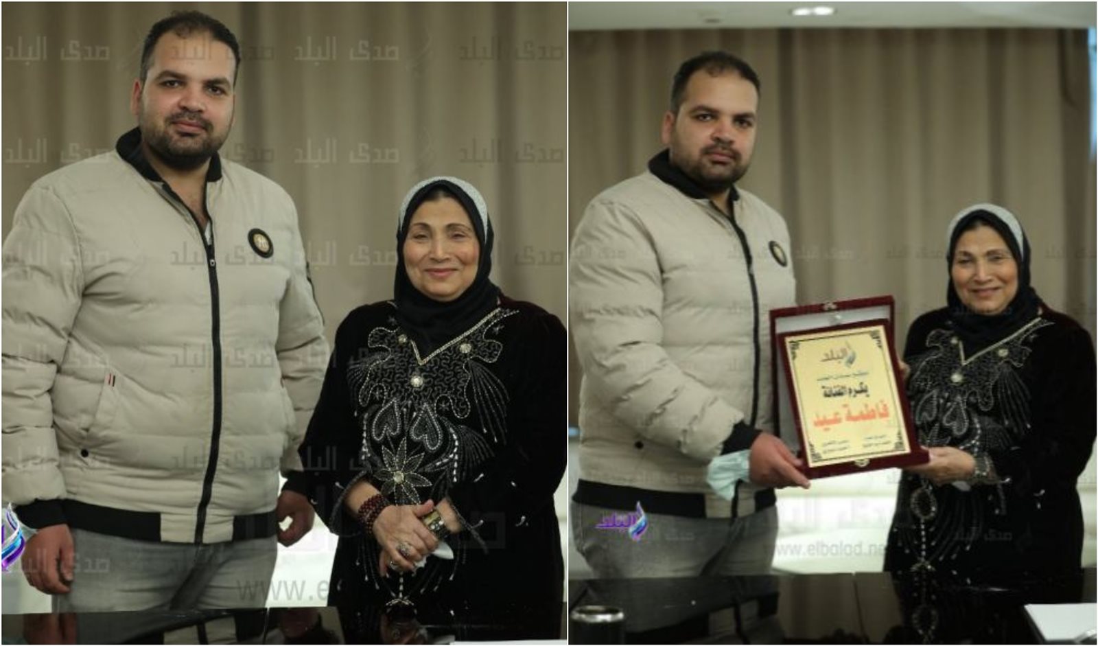 فاطمة عيد في ضيافة صدى البلد