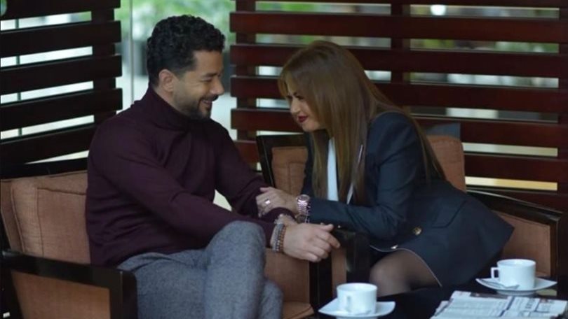 داليا مصطفي و زوجها