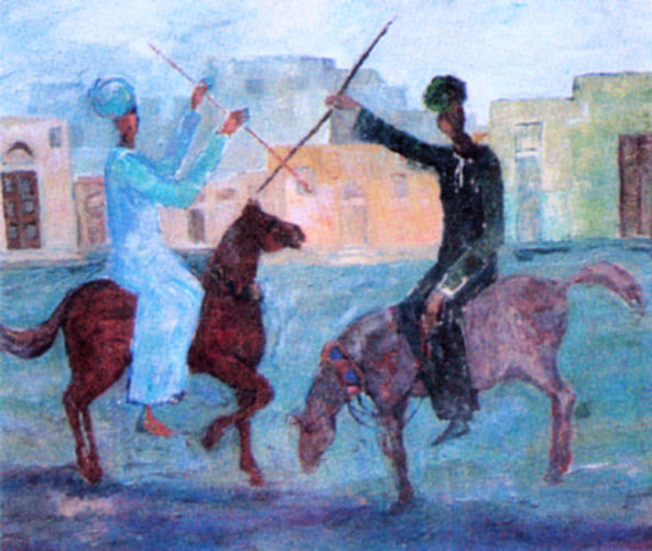 تصوير - ألوان زيتية للفنان محمد الطحان من أرشيف الفنان محمد كمال  (7)