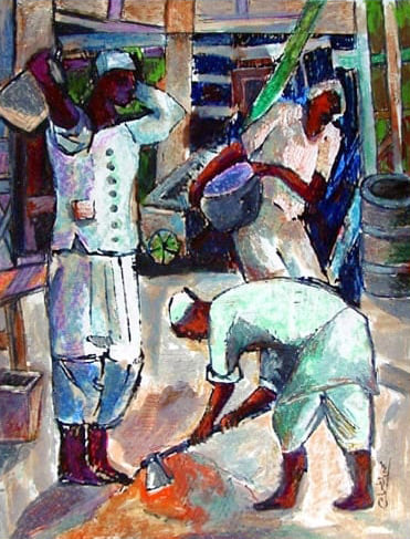 تصوير - ألوان زيتية للفنان محمد الطحان من أرشيف الفنان محمد كمال  (9)