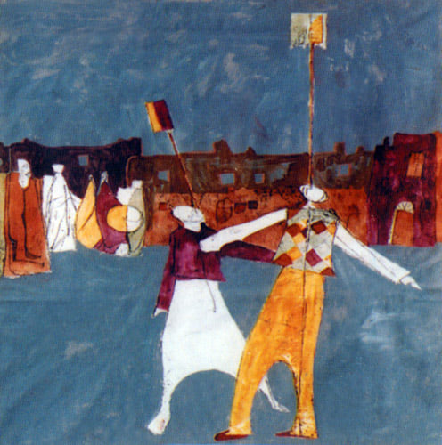 تصوير - ألوان زيتية للفنان محمد الطحان من أرشيف الفنان محمد كمال  (11)