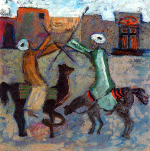 تصوير - ألوان زيتية للفنان محمد الطحان من أرشيف الفنان محمد كمال  (12)