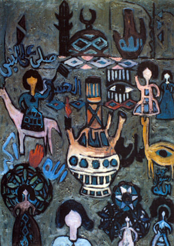 تصوير - ألوان زيتية للفنان محمد الطحان من أرشيف الفنان محمد كمال  (14)