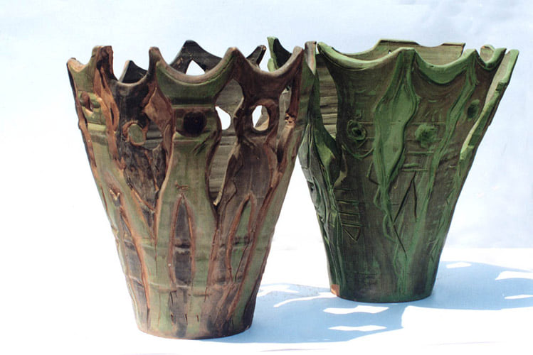 قطعة خزفية -للفنان محمد الطحان