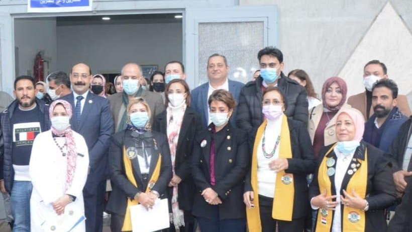 افتتاح مركز صحة المطار 