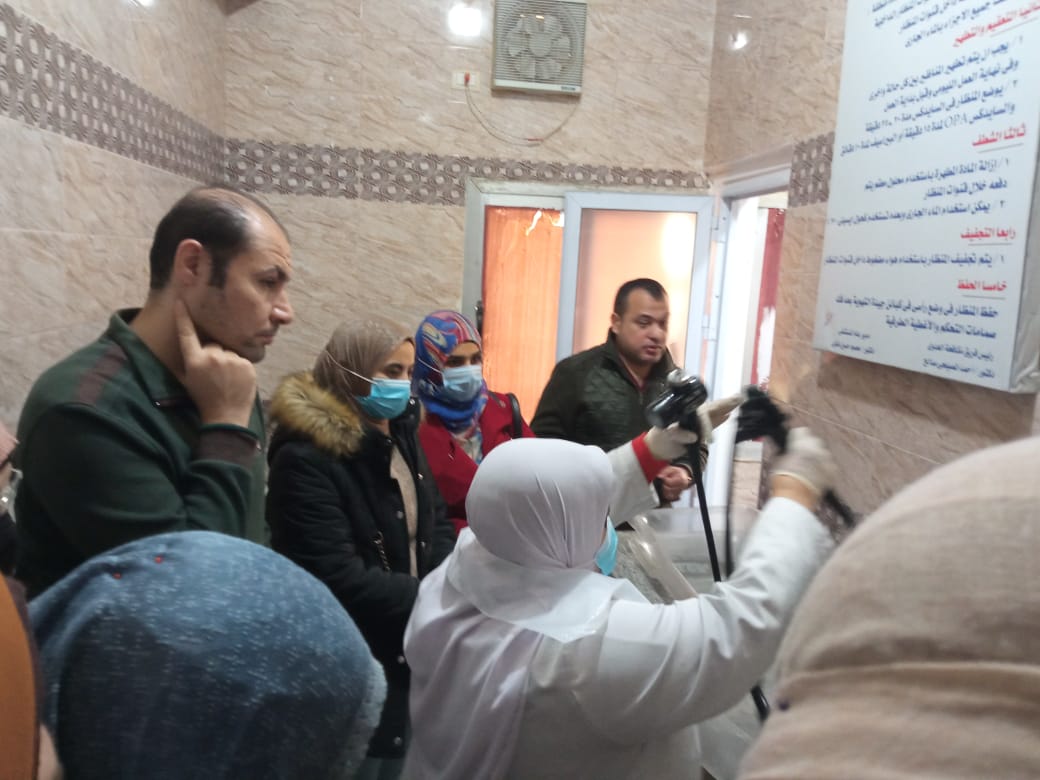 اختتام فاعليات الدورة التدريبية  على إجراءات مكافحة العدوى 