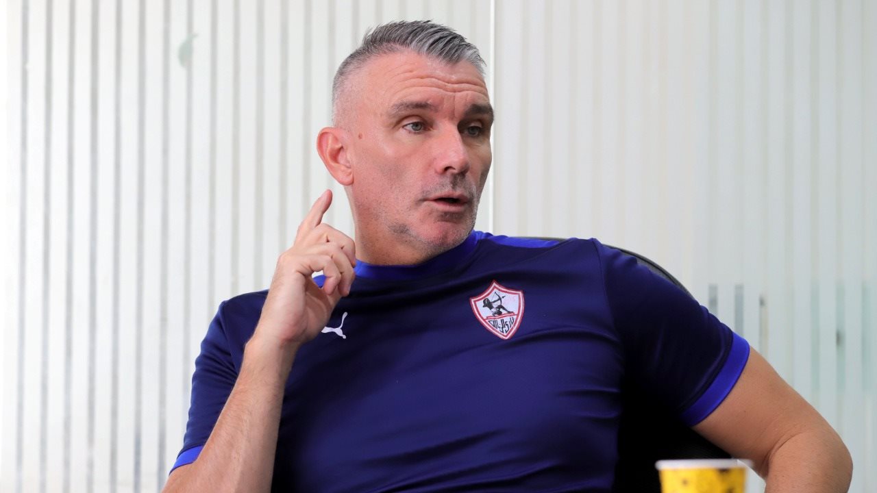 باتريس كارتيرون المدير الفني لفريق الزمالك