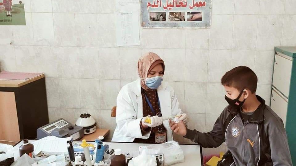 توقيع الكشف الطبي على المرضى بحلوة 