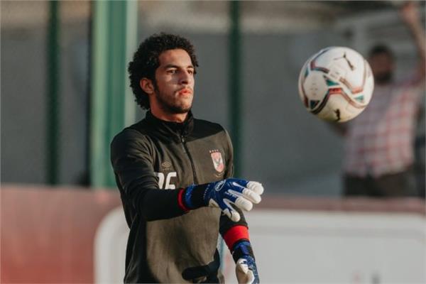 مصطفى شوبير حارس مرمى الأهلي