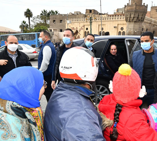 الرئيس السيسي يتفقد مشروع تطوير القاهرة التاريخية