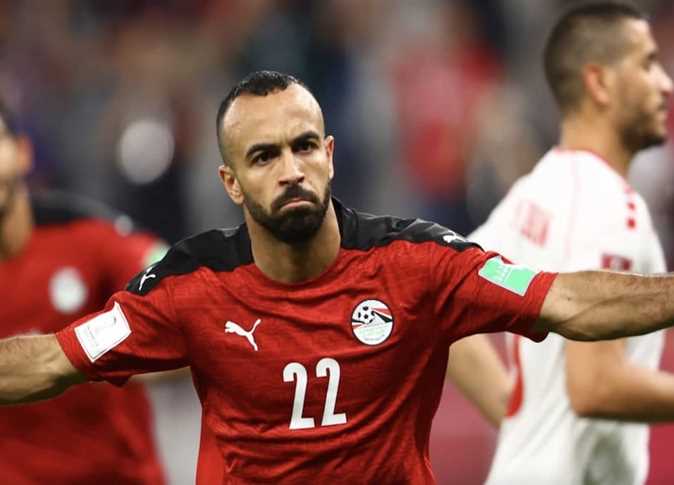 محمد مجدي أفشة نجم منتخب مصر