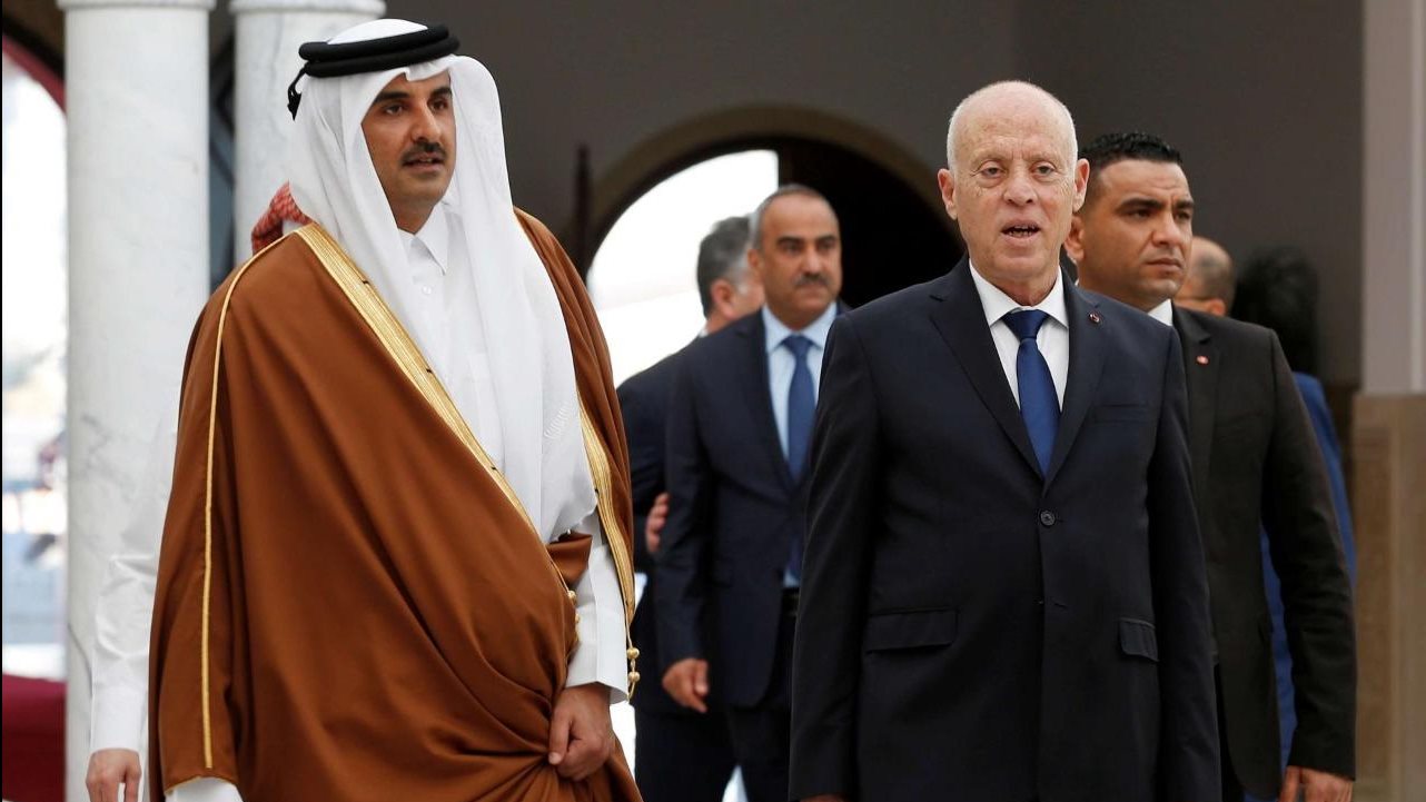 رئيس تونس يوجه رسالة إلى أمير قطر بعد اختتام بطولة كأس العرب
