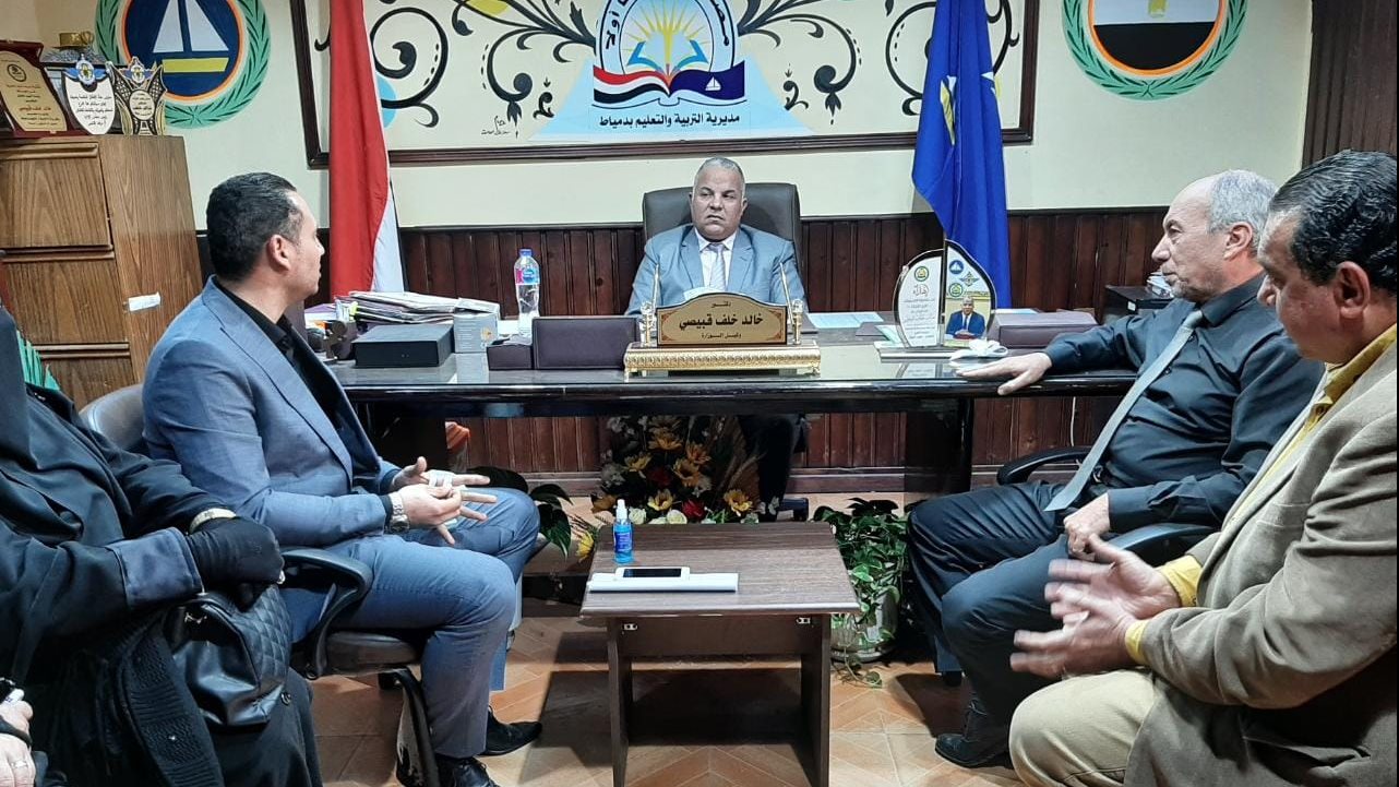 اجتماع وكيل تعليم دمياط