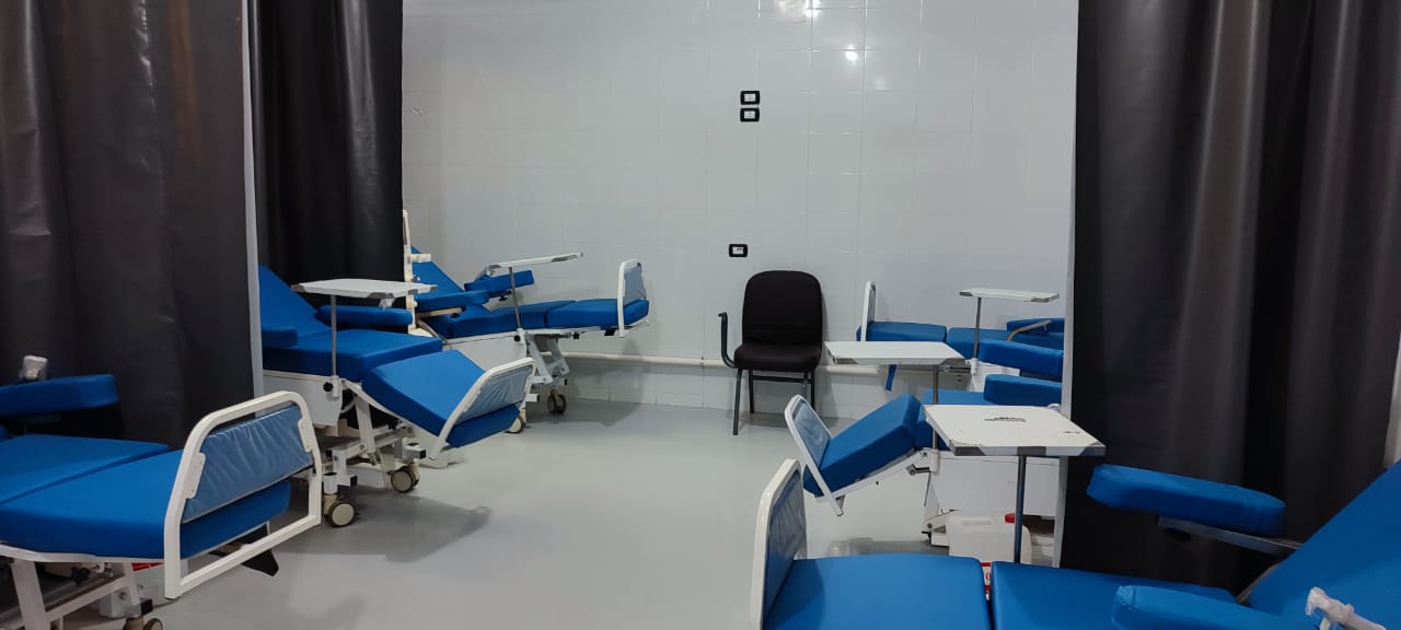 افتتاح توسعات وتطوير وحدة الغسيل الكلوي بالمنزلة