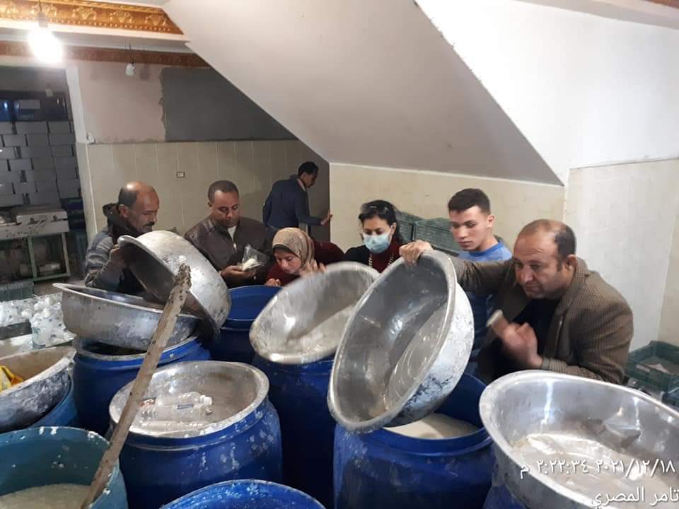 مصنع اللبن المغشوش