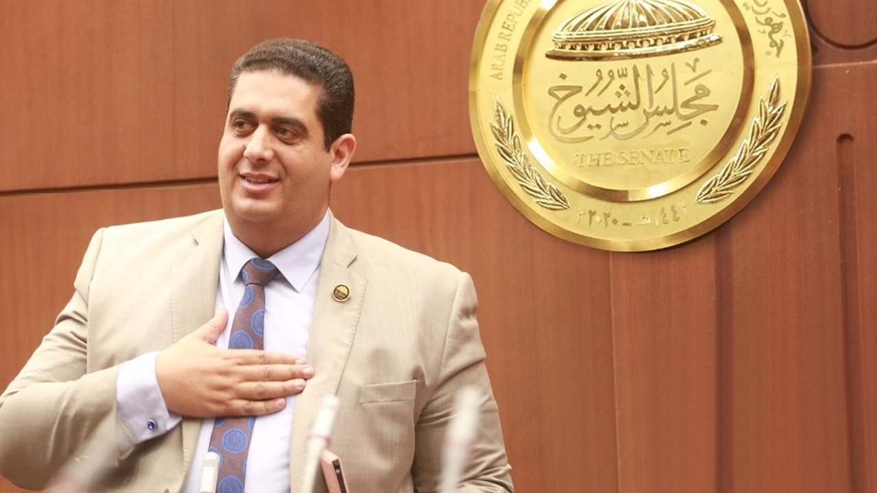 النائب وليد التمامي عضو مجلس الشيوخ