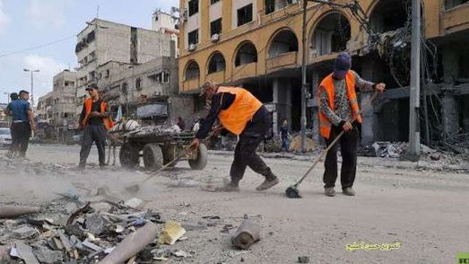 إعادة إعمار قطاع غزة