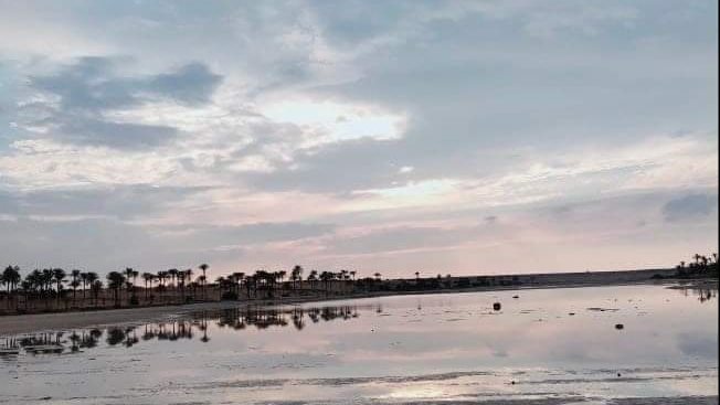 انتشار الغيوم في مناطق سيناء