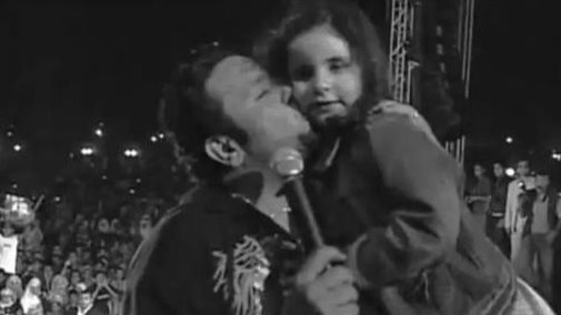 محمد فؤاد وابنته 