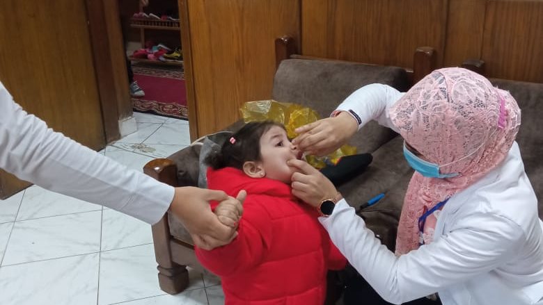 الحملة القومية للتطعيم ضد مرض شلل الأطفال 