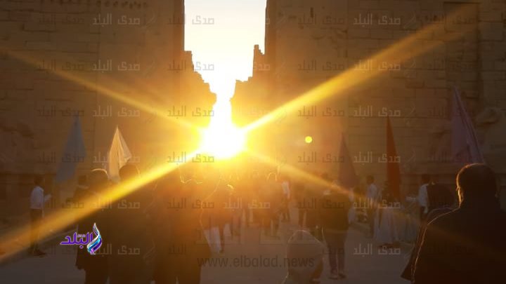 تعامد الشمس على معابد الكرنك
