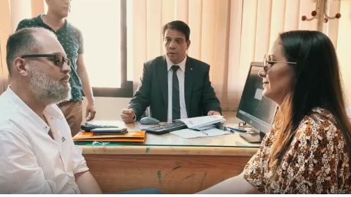 محمد محمود عبد العزيز وزوجته 