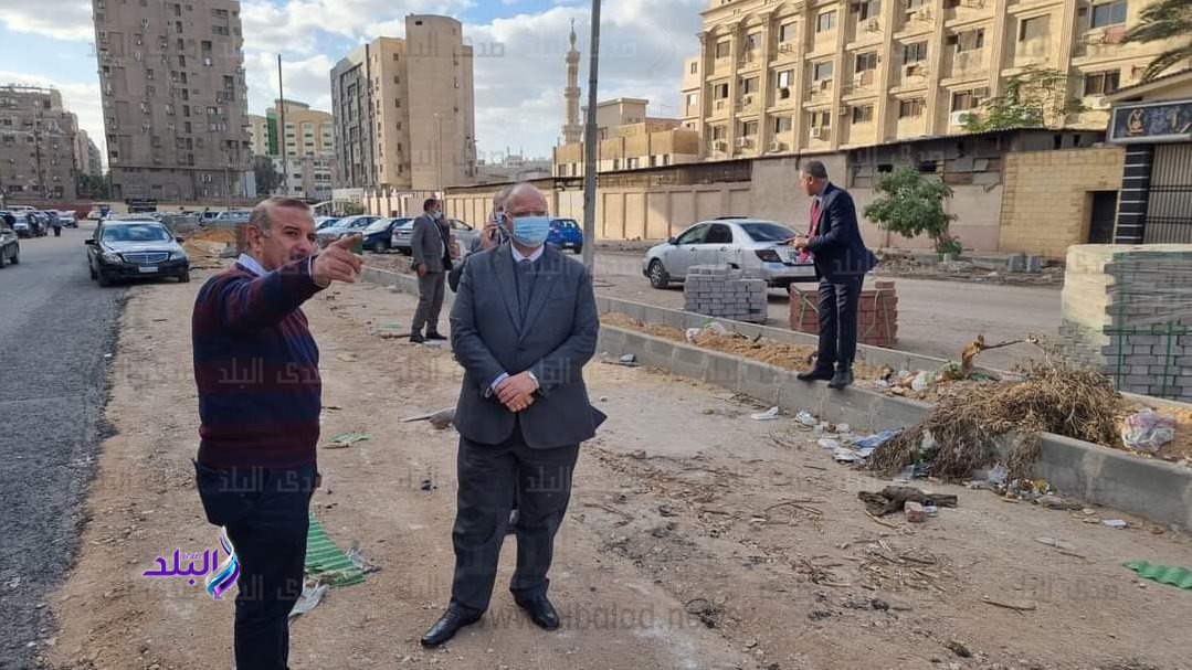 محافظ القاهرة خلال تفقد أعمال التطوير أنور المفتي 