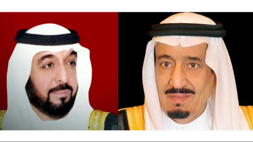 قادة الإمارات يبعثون برقيات تعزية لـ خادم الحرمين الشريفين