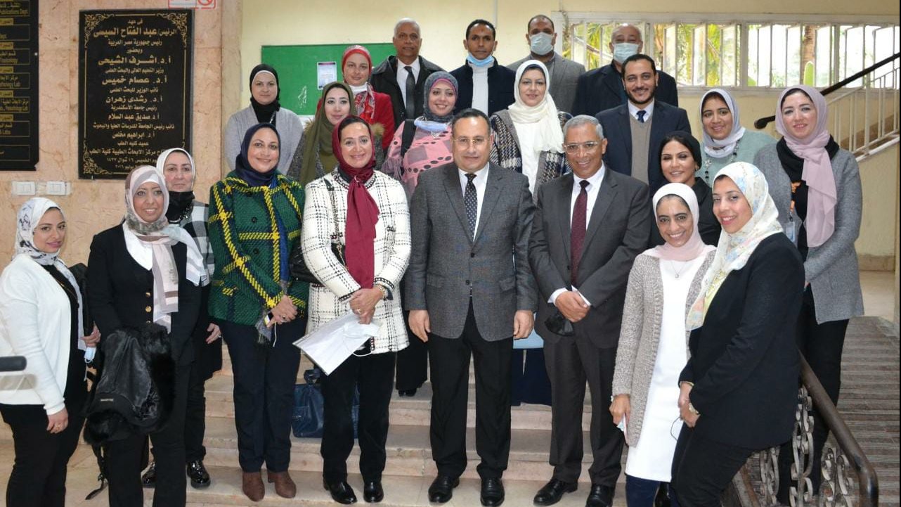 زيارة هيئة تمويل العلوم والتكنولوجيا والابتكار للاسكندرية