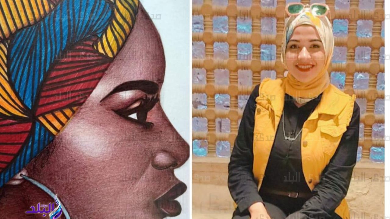 شيماء منتصر مهندسة بدرجة فنانة: لوحاتي بتعبر عن قضايا الفئات