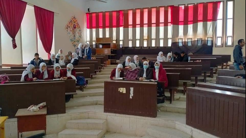 انتظام الطلبة في المدارس بشمال سيناء 