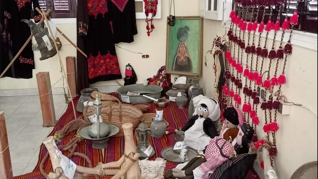دار التراث بجمعية حقوق المرأة السيناوية بالمساعيد 