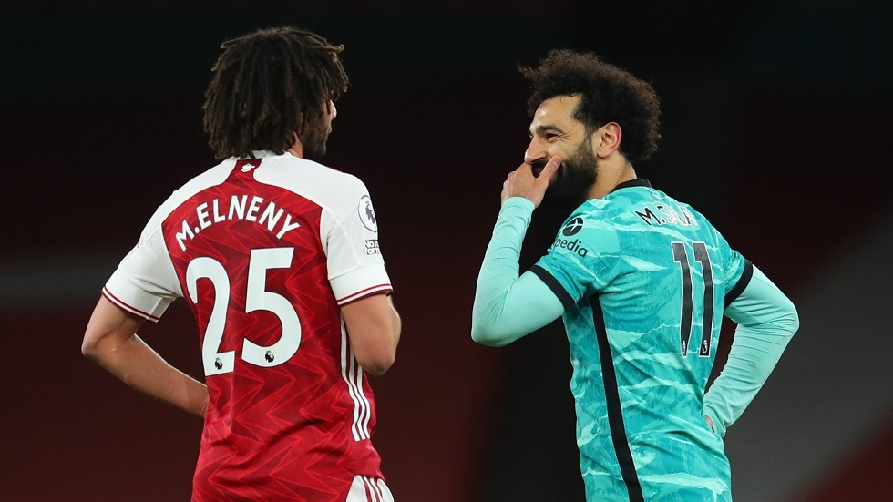 محمد صلاح ومحمد النني