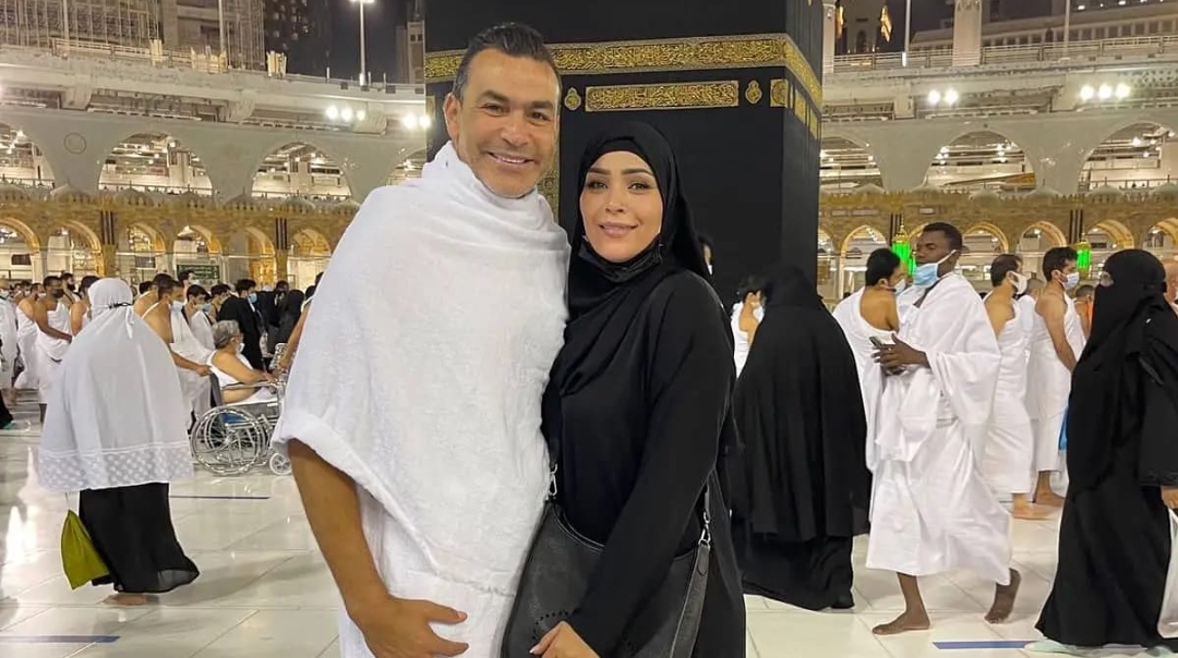 الحضري وزوجته