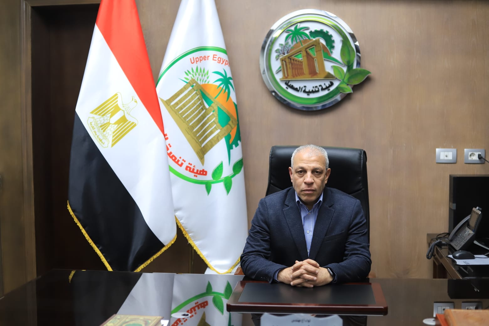 اللواء شريف صالح رئيس هيئة تنمية الصعيد