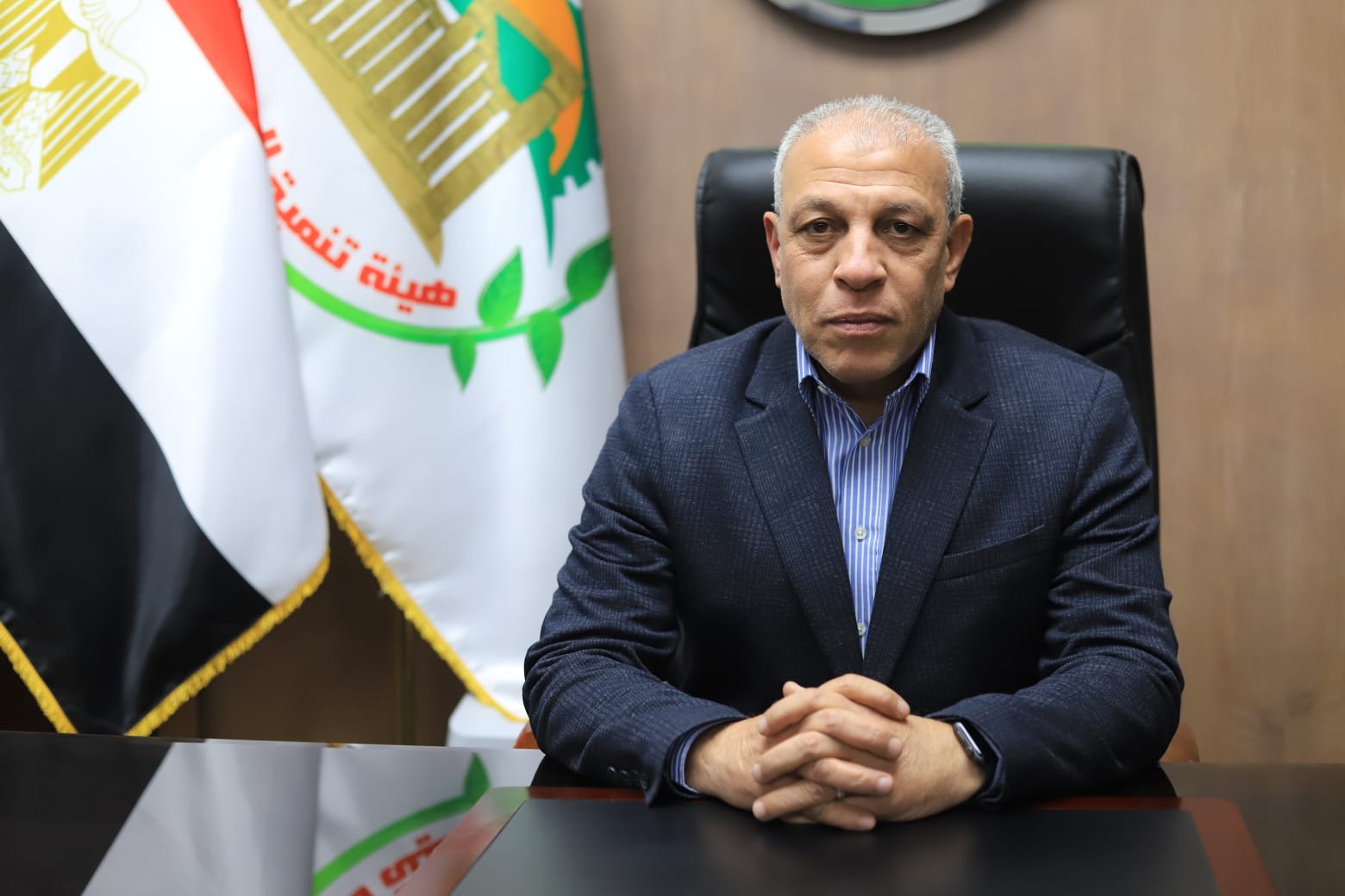 اللواء شريف صالح رئيس هيئة تنمية الصعيد