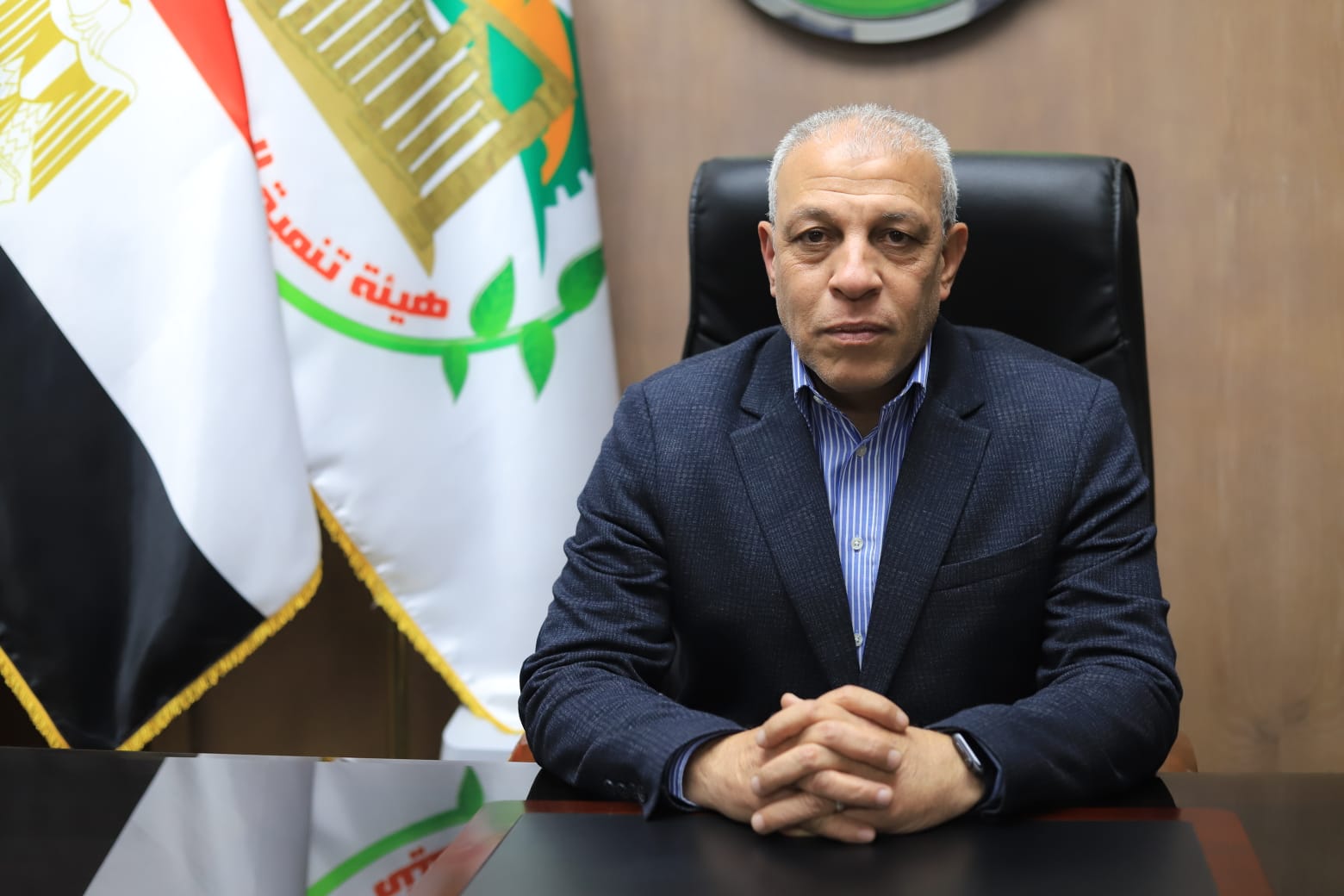 اللواء شريف صالح رئيس هيئة تنمية الصعيد