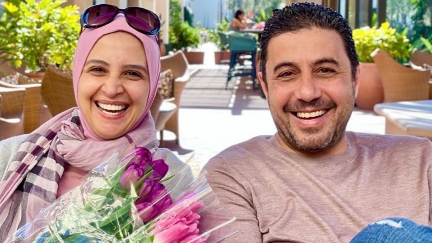 حنان ترك وزوجها