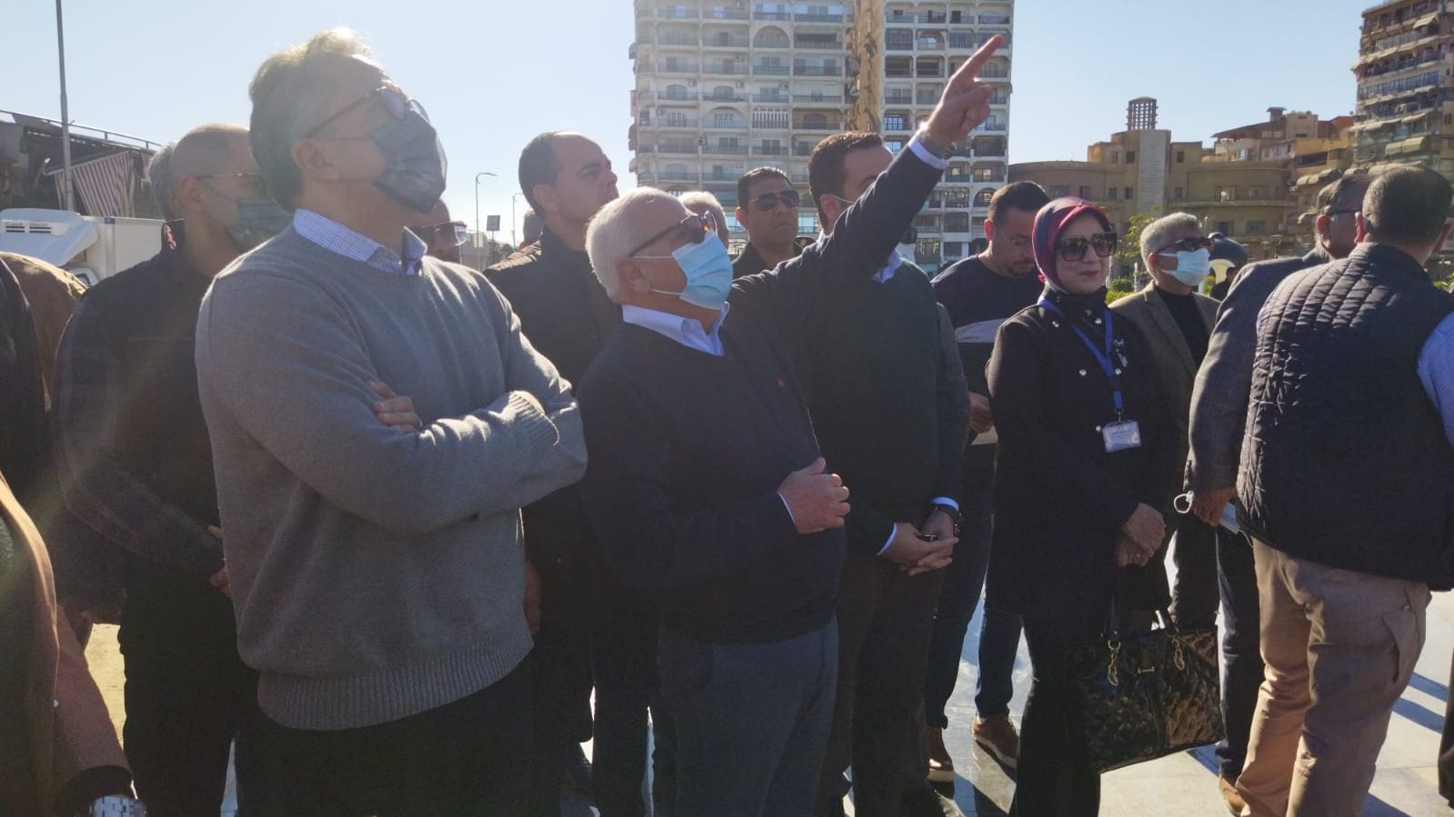 جولة وزير السياحة ومحافظ بورسعيد 