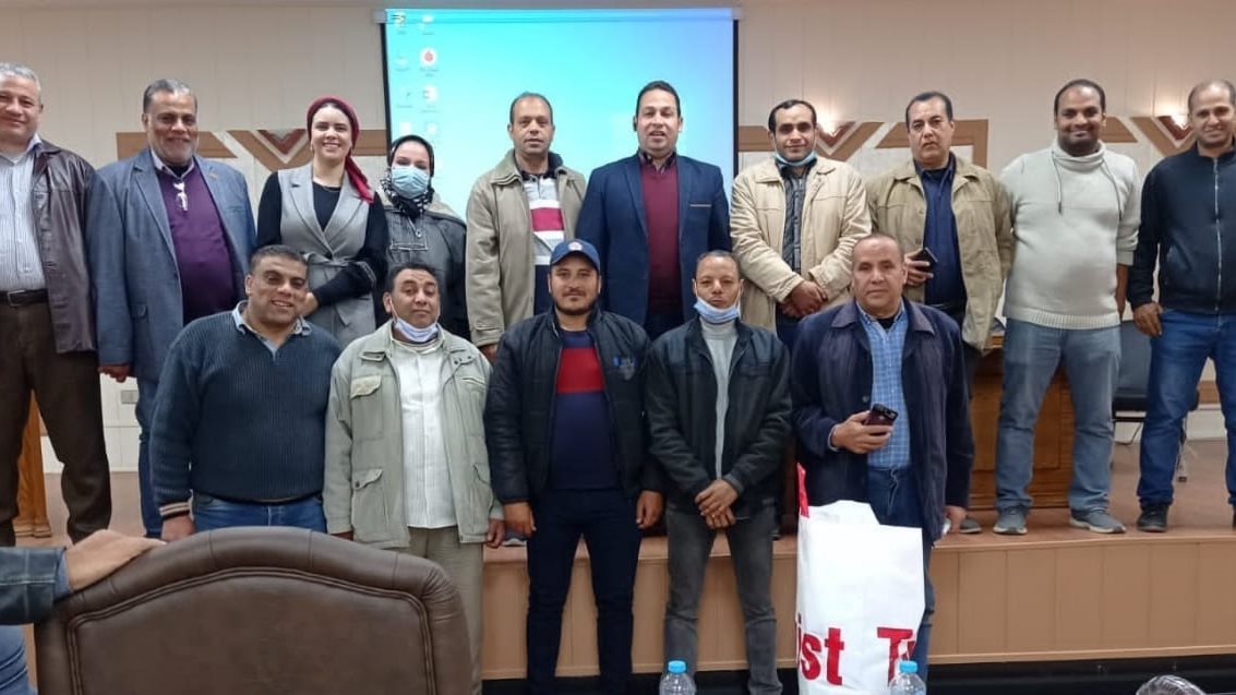 ورشة عمل للاخصائيين والمشرفين بالمدينه الجامعيه بنين