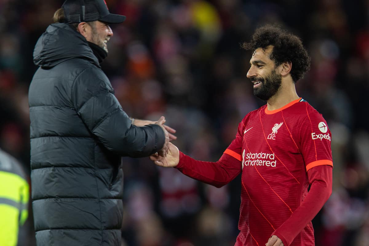 محمد صلاح ويورجن كلوب