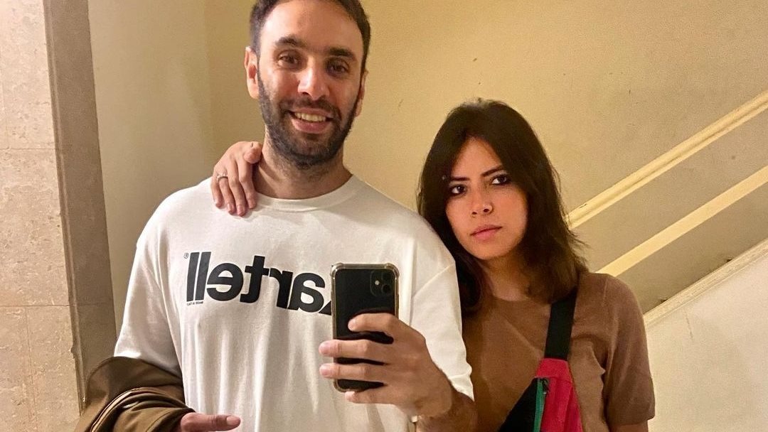 احمد الشامي وزوجته