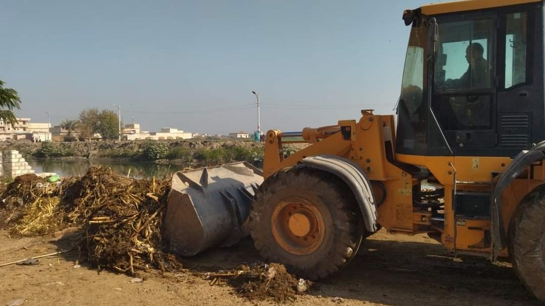 إزالة مخلفات بالمنيا