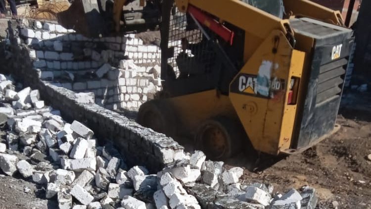 الازالات مستمرة بالفيوم