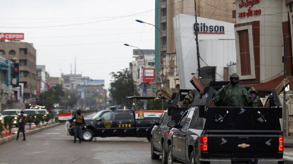 حظر تجول في العراق