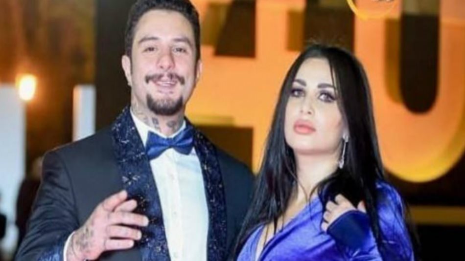 أحمد الفيشاوى وزوجته 