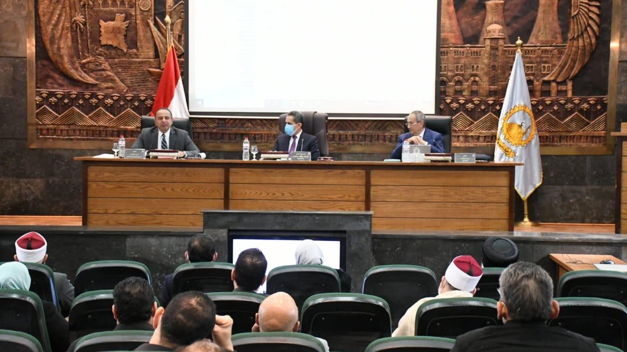 نائب وزيرة التخطيط فى محافظة الغربية