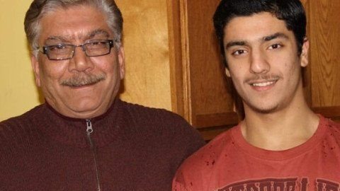 صاحب شاكر وابنه