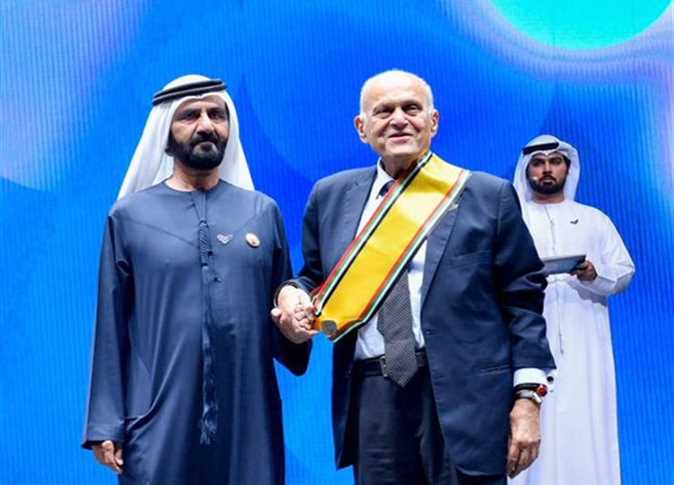 السير مجدي يعقوب والشيخ محمد بن راشد 